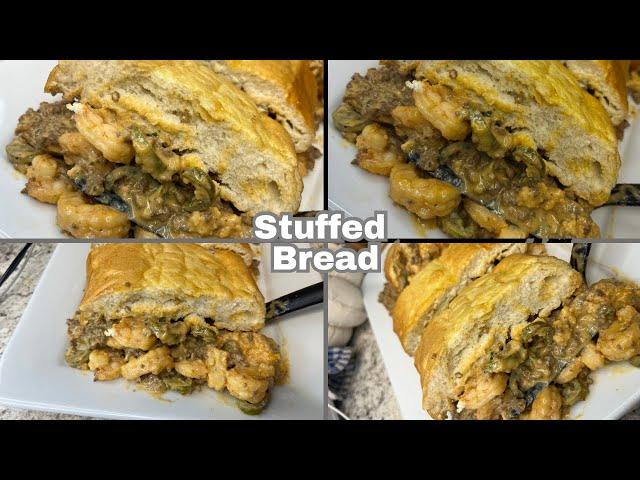 How to Make : Stuffed Bread w/ Shrimp