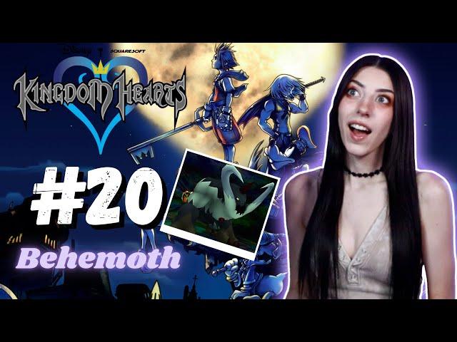 Kingdom Hearts 1 [Ep. 20] Behemoth | First EVER Playthrough!