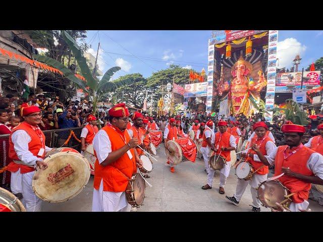 Khairatabad Ganesh 2023 | Maharashtra Puneri Dhol Tasha Performance #khairatabadganesh2023 ￼￼