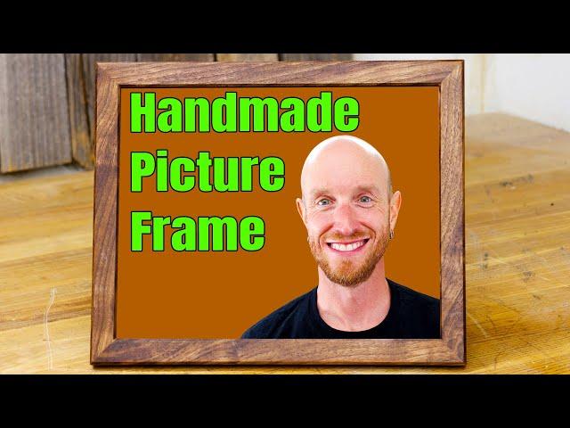 Making a Walnut Picture Frame | No More Cheap Wood