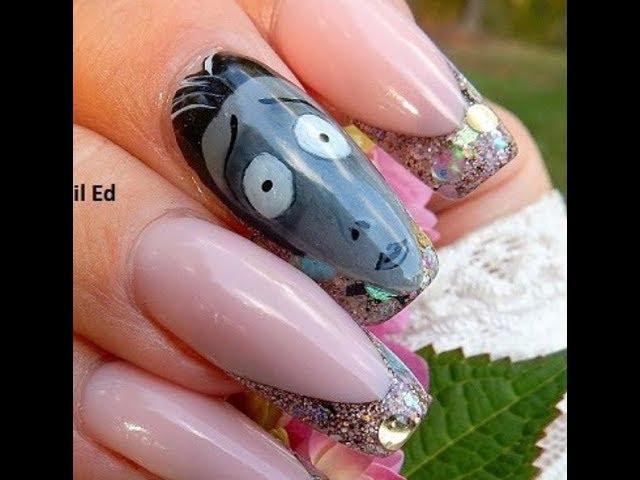 DIY - GEL Nail Decals -----MAKE THEM-----Using Gel Polish ---( Victor )