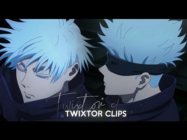 Gojo Satoru twixtor clips for editing + raw clips - With and without CC // Jujutsu kaisen season 20