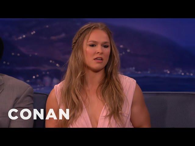 Ronda Rousey On Her Ideal Man | CONAN on TBS