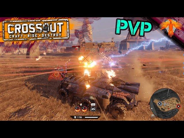 Crossout Best Moments - PvP Multiplayer Gameplay 2022 - PvP Battles 184 - No Commentary