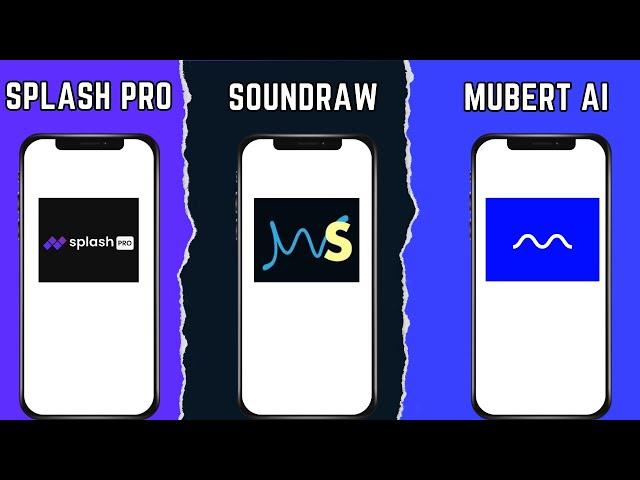 Splash Pro vs Soundraw vs Mubert AI | Which is the best AI Music Generator in 2025?