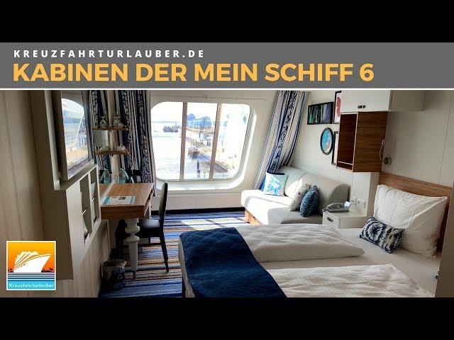 Mein Schiff 6 - Alle Kabinen im Überblick