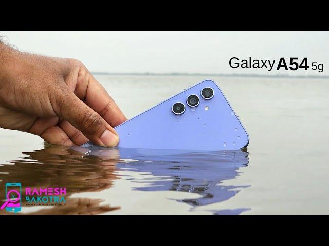 Samsung Galaxy A54 5g Water Test | IP67 Water and Dust Resistant