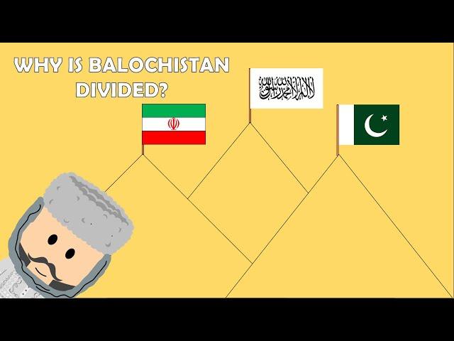 History of Balochistan | Why is Balochistan divided between 3 countries?