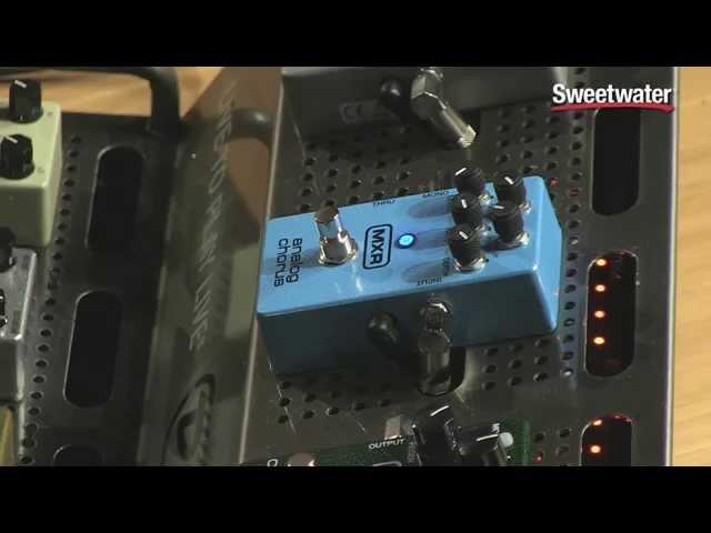 MXR M234 Analog Chorus Pedal Demo - Sweetwater Sound