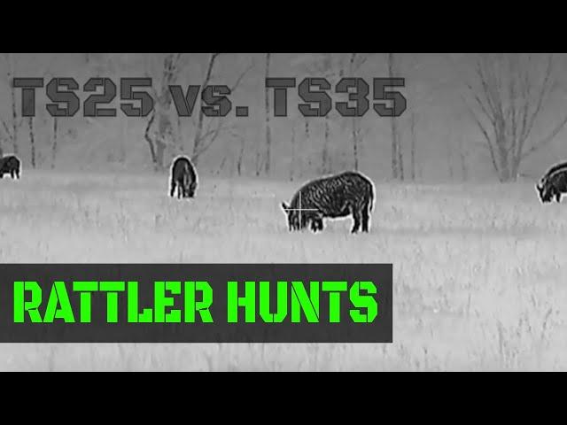 AGM RATTLER TS25 vs. TS35 **1st Hunt and Review**