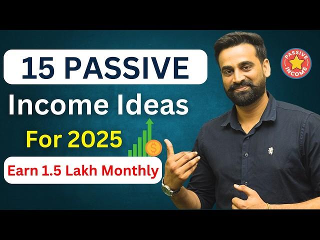 15 Passive Income Ideas To Earn 1.5 Lakh Per Month In 2025