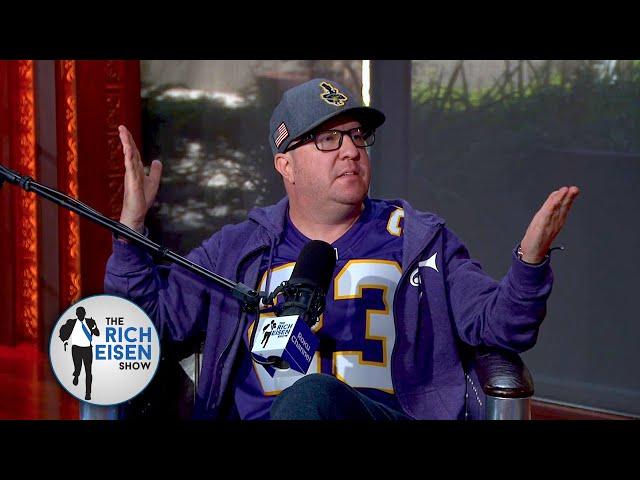 Vikings Die-Hard Fan Nick Swardson Predicts Minnesota's 2024 Record Will Be…? | The Rich Eisen Show