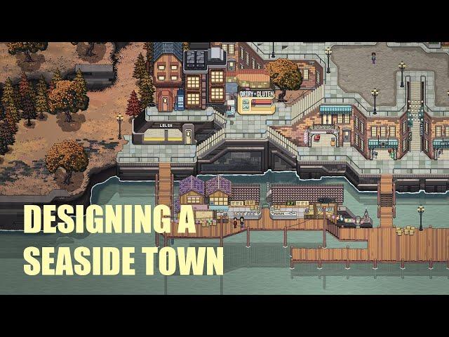 Architectural Designer Creates a Pixel Art Town