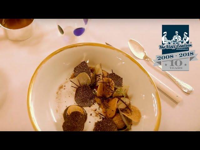 Jocelyn Herland cooks Jerusalem artichoke with truffle and line caught sea bass recipes