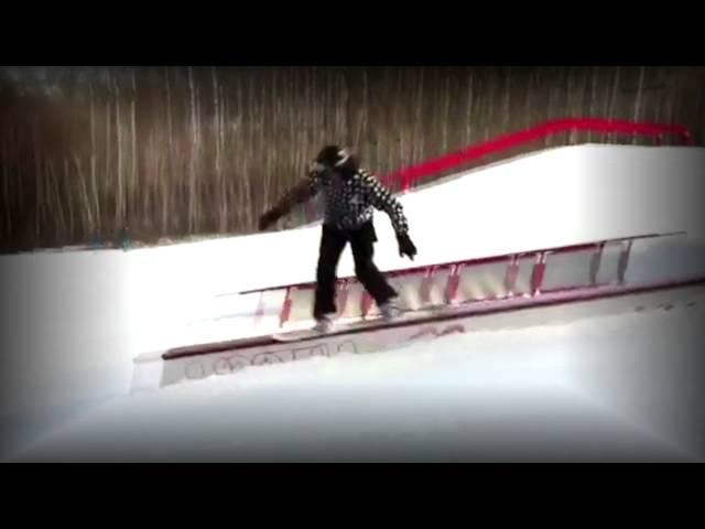 Clinton Vandergaag - Snowboard Rail Edit