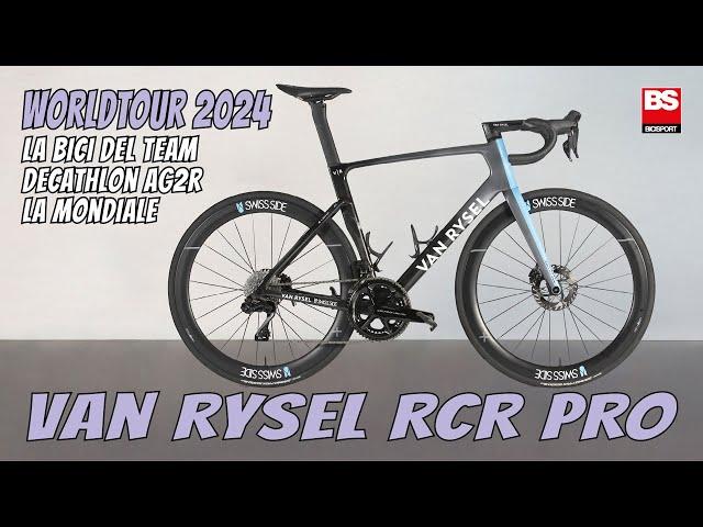 WORLDTOUR 2024 / La Van Rysel RCR Pro del team Decathlon AG2R La Mondiale