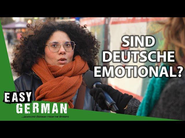 How Germans Deal With Their Emotions | Easy German 597