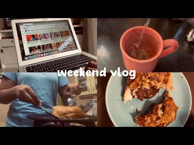 a weekend at home  | nutella stuffed french toast, instant chicken rice, implant surgery & more