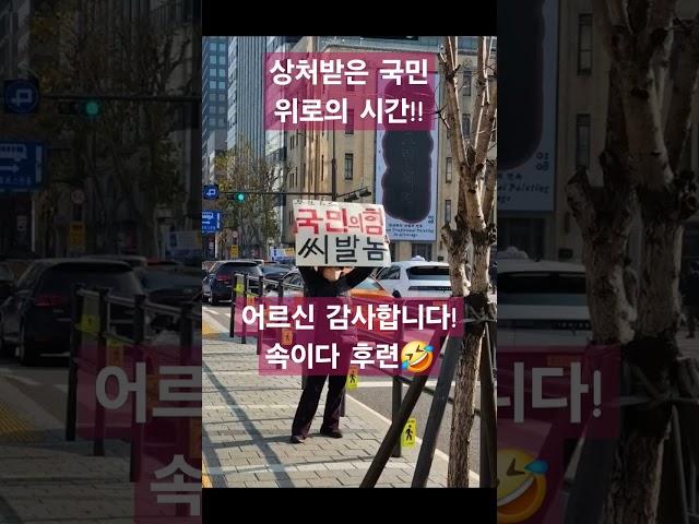 우아하게  조용히  살고싶은게  모든 여자의 염원이거늘...울화통 치밀어  밤낮으로 길거리서게 만드는 윤정부#1인 피켓시위 어르신