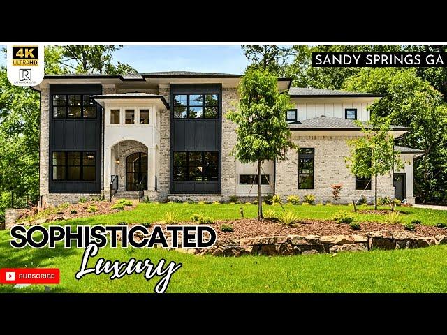 See Inside this Sophisticated Luxury Home for Sale in Sandy Springs GA