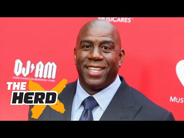 Magic Johnson named Lakers President of Basketball Operations - Colin Reacts | THE HERD