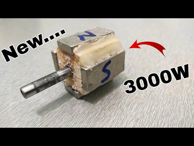 How to Turn Super Magnet into 220V Most Powerful Generator at Home New.