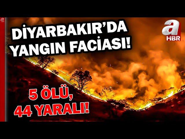 Diyarbakır ve Mardin Arasında Anız Yangını! Ölü Ve Yaralılar Var | A Haber