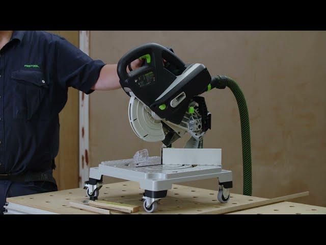 Festool Cordless Mitre Saw SYMMETRIC SYMC 70: Introduction