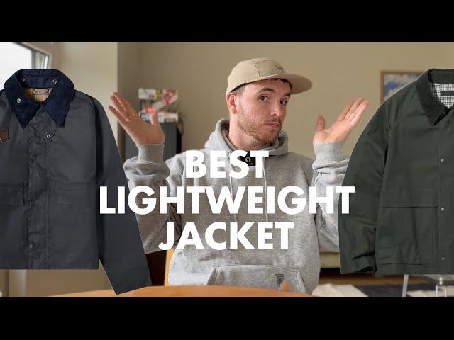 BEST JACKET FOR SUMMER (and Spring) - BARBOUR SPEY AND UNIQLO UTILITY SHORT BLOUSON - ALTERNATIVE