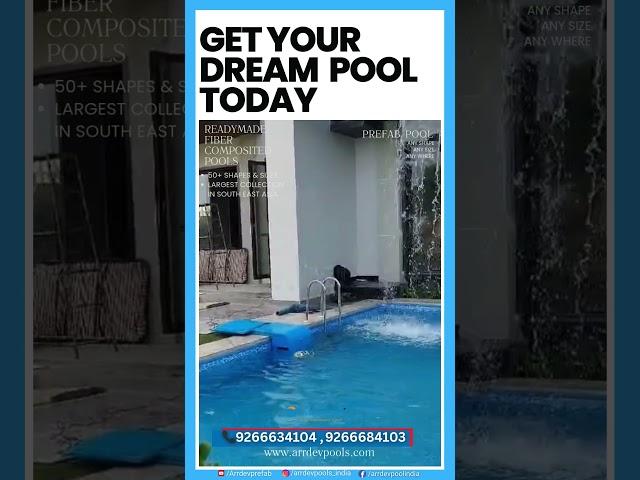 India's biggest swimming pool manufacturer // call now 9606940763 #arrdevpools