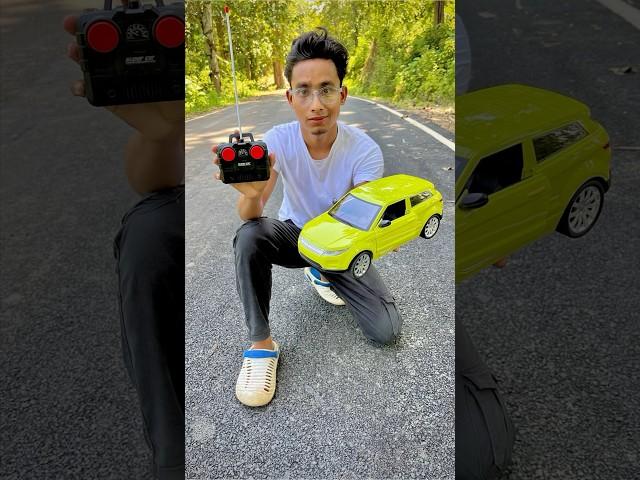 New model remote control car and police car testing