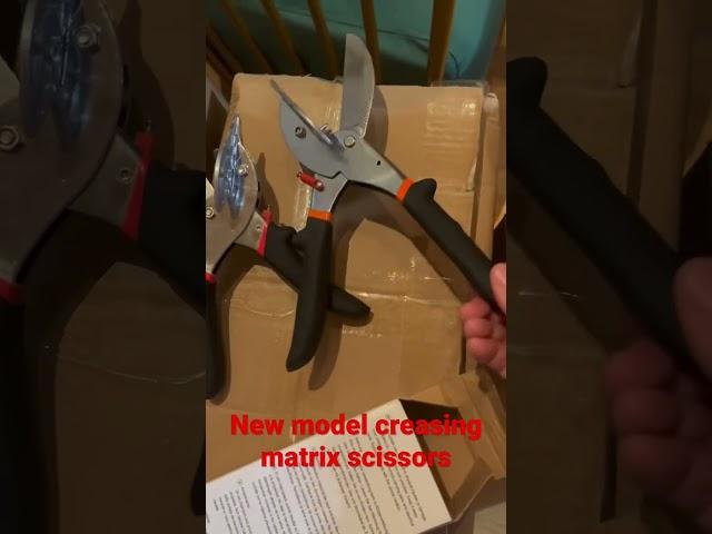 New model creasing matrix scissors for boxmaker & diemaker #diemaker #travel #boxmaker