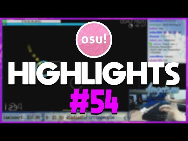 Angelsim God Mode Jumps! - osu! Stream Highlights #54