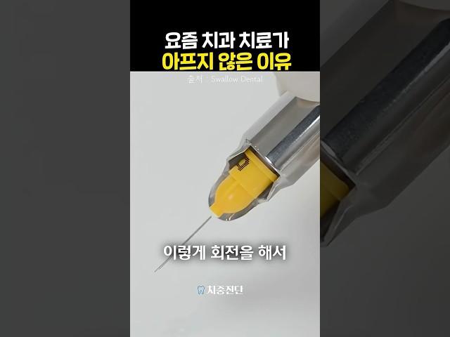  요즘 치과 치료가 아프지 않은 이유