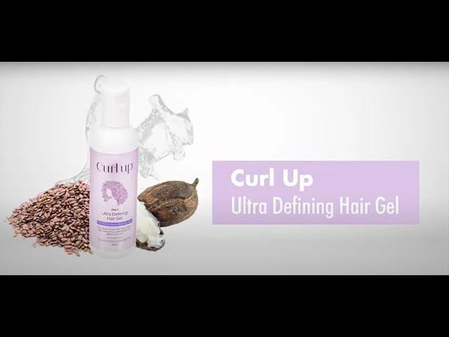 How to Use Curl Up Ultra Defining Hair Gel - For Naturally Wavy and Curly Hair