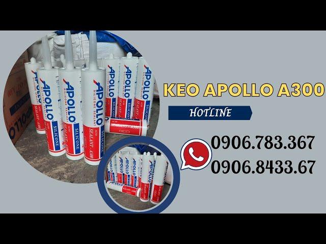 KEO SILICONE APOLLO A300 GIÁ BAO NHIÊU 1 THÙNG