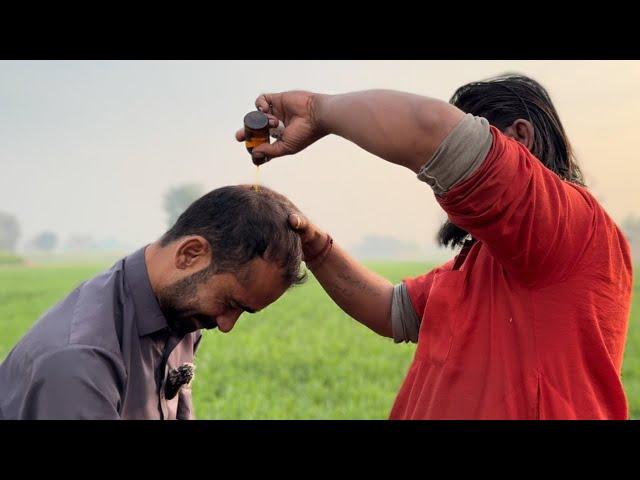 ASMR PAKISTANI HEAD & BACK MASSAGE | BABA BENGALI #massage