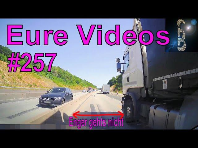 Eure Videos #257 - Eure Dashcamvideoeinsendungen #Dashcam