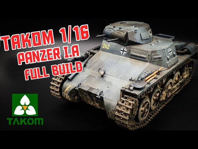 Takom 1/16 Panzer I - Full Build