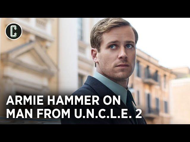 Man from UNCLE 2: Armie Hammer Makes Some Fanfic Promises