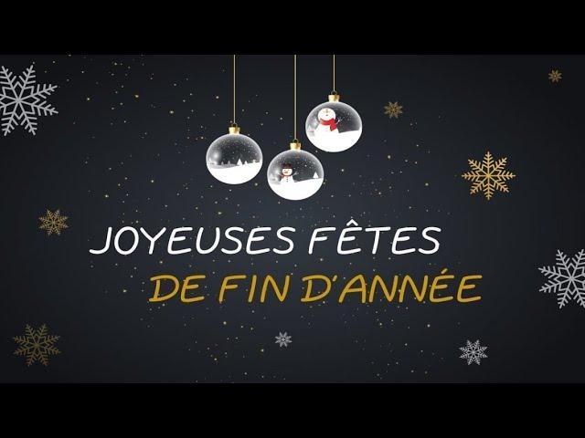  Joyeuses fêtes de fin d’année à tous !