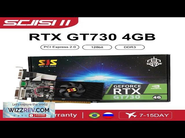 SEJISHI Video Card GeForce GT730 Display Vga Cards 2GB 4GB DDR3 128Bit Review