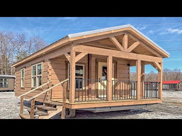 Amazing Affordable and Charming Cozy Pioneer Log Cabin Tiny Home for Sale