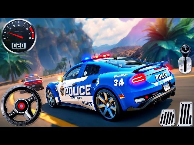 Police Cars Driver Simulator 2024 - Police Cop Driving Chase Real Multi-Storey - Android GamePlay