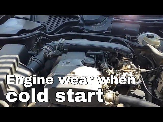 Engine wear during cold start