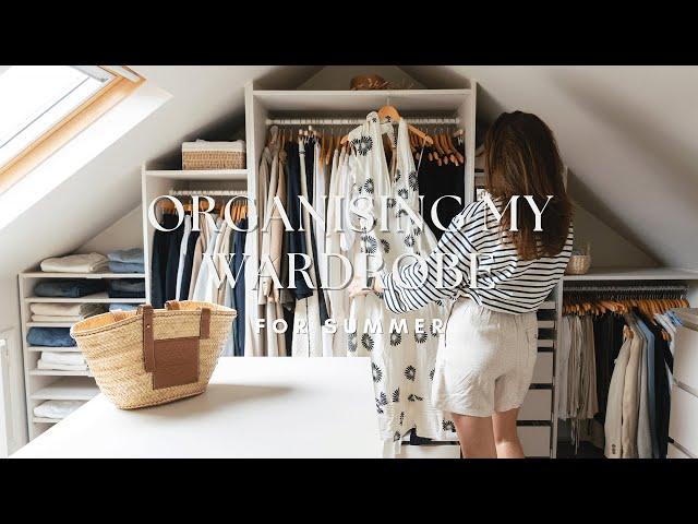 Organising My Wardrobe | Summer Switchover