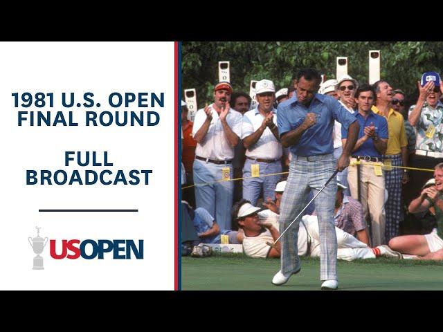 1981 U.S. Open (Final Round): David Graham Becomes 1st Australian U.S. Open Winner | Full Broadcast