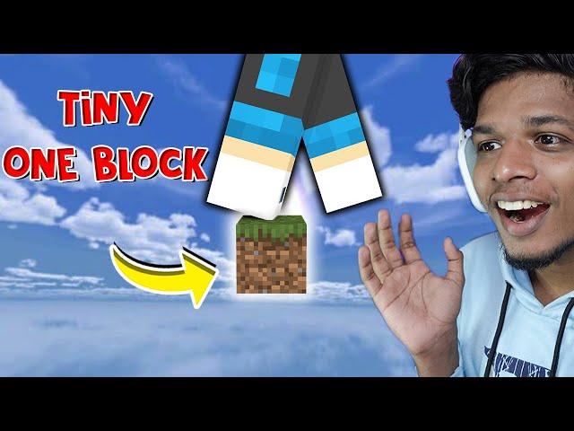 TINY ONE BLOCK !!! Minecraft | Malayalam |