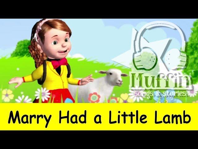 Mary Had a Little Lamb | Family Sing Along - Muffin Songs