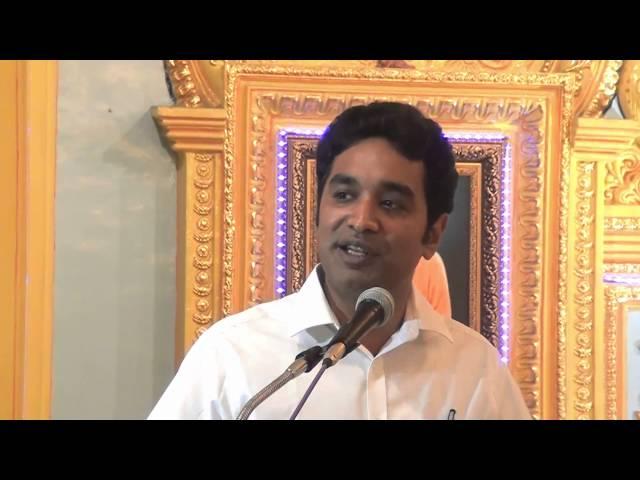 SAMARPAN # 8: November 2015: Talk by Brother Ashwin Venkateshwaran